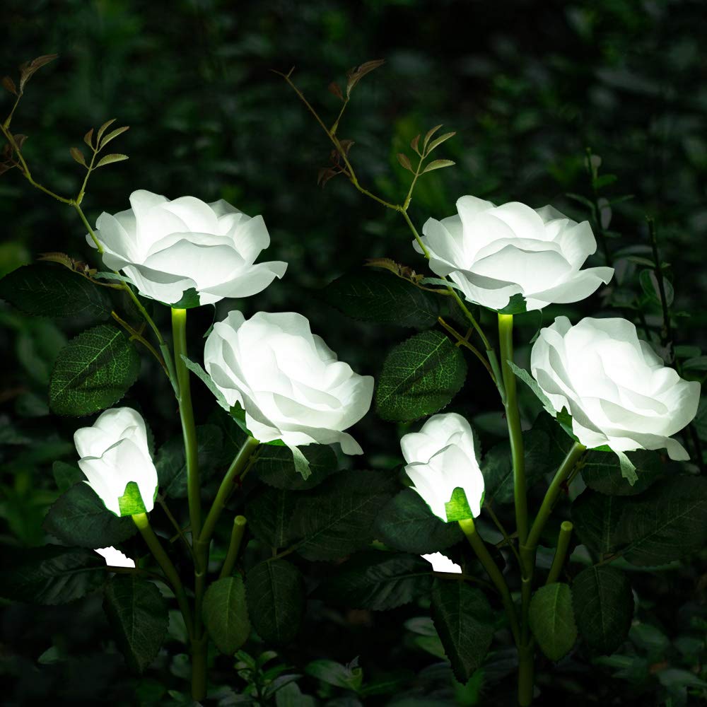 🔥Mother's Day Early Sale-[SAVE 50% OFF]--ARTIFICIAL ROSE SOLAR GARDEN STAKE LIGHTS--BUY 3 GET 10% OFF & FREE SHIPPING