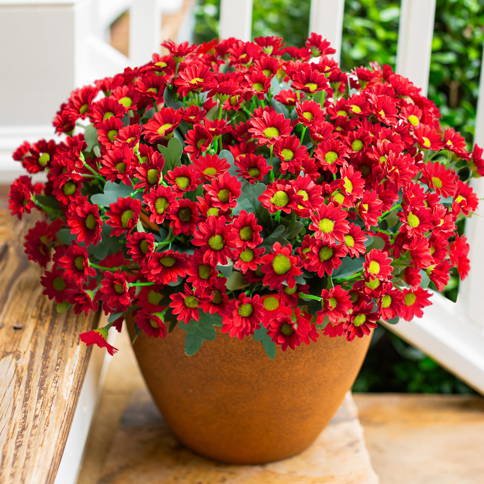 🏆Flash Sale⚡Artificial Outdoor Indoor Fall Flowers - UV resistant, Waterproof, Windproof