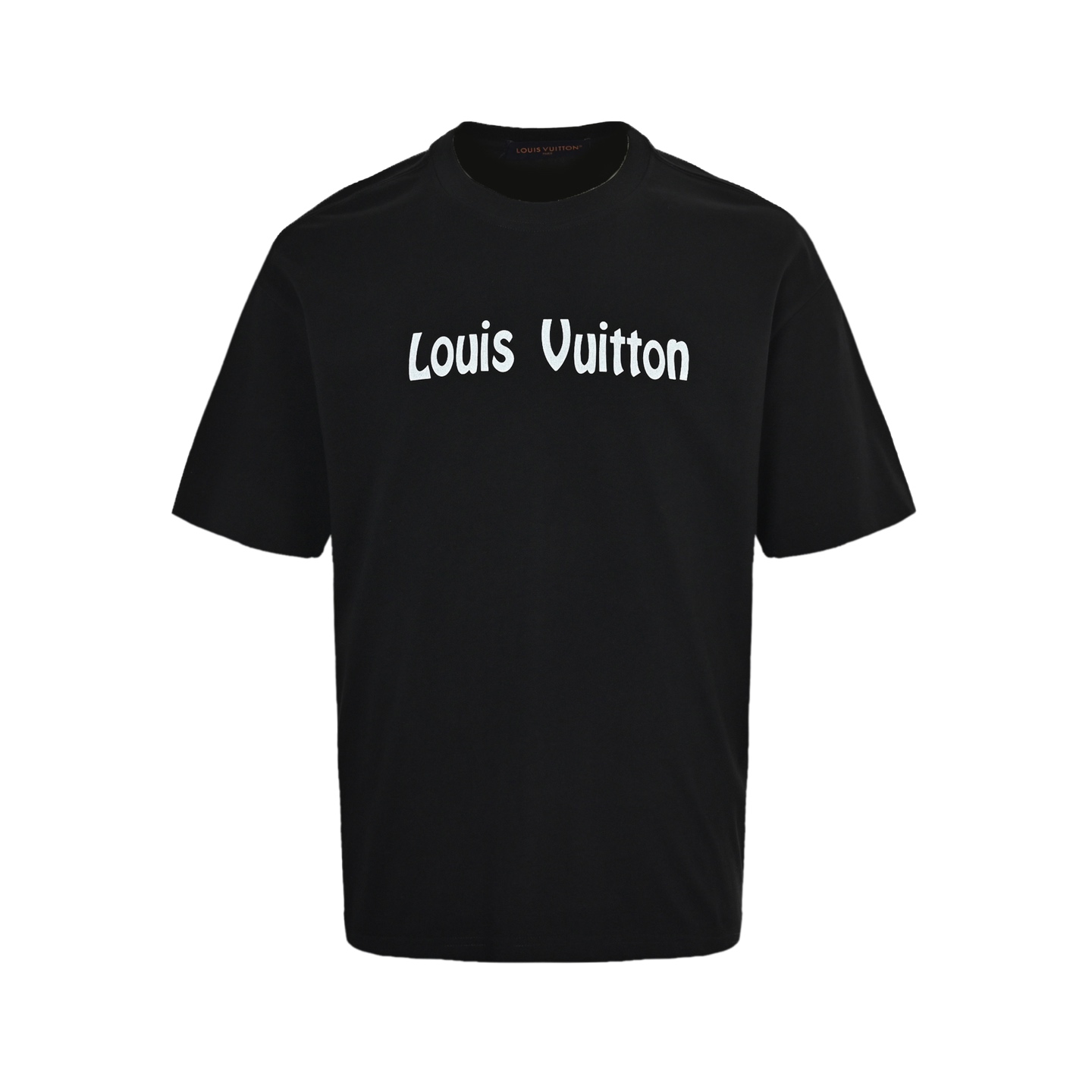 Louis Vuitton front and back letter print short sleeves