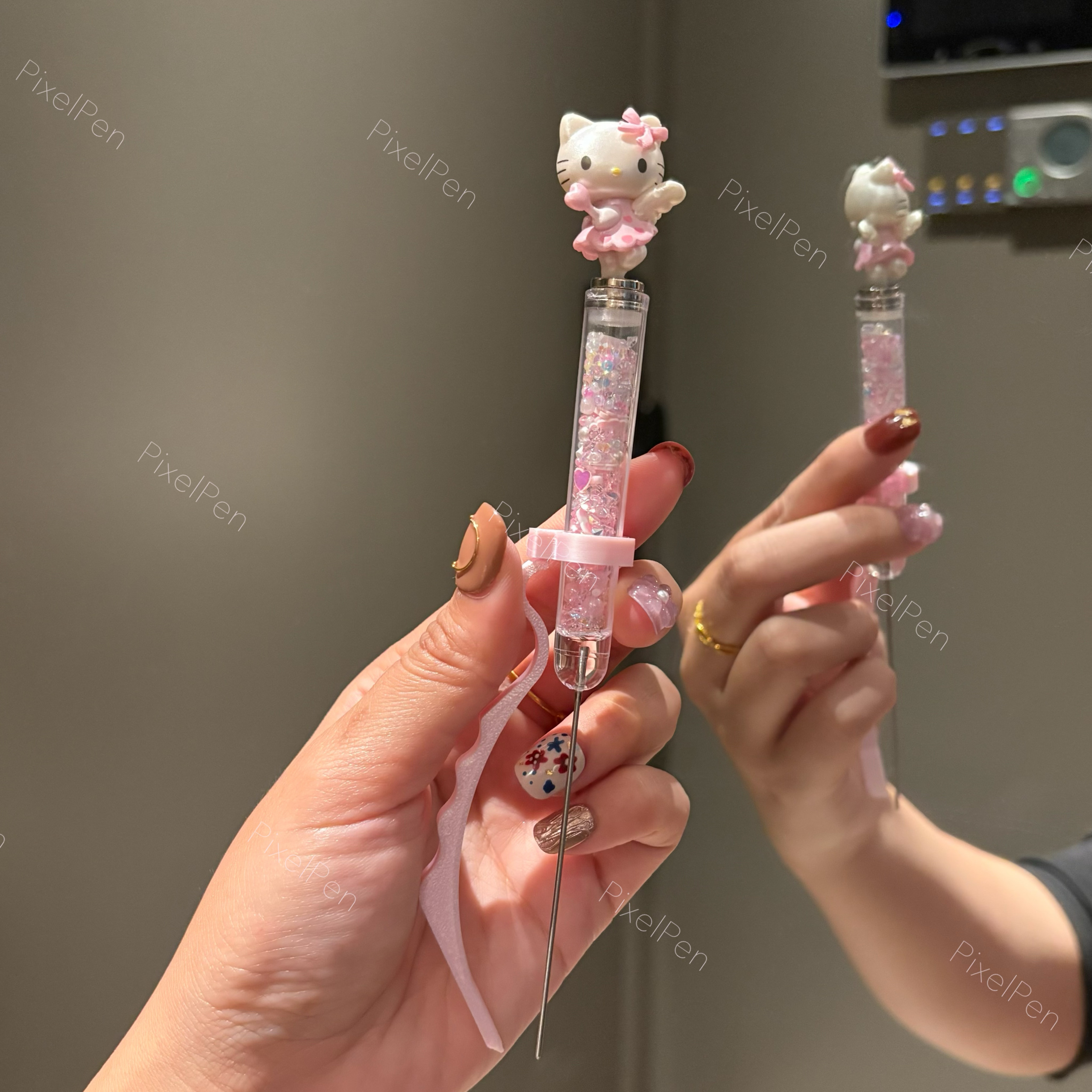 PixelPen Magnetic Grip Piecing Bean Pen Tool 2.6mm for small beans | kitty series