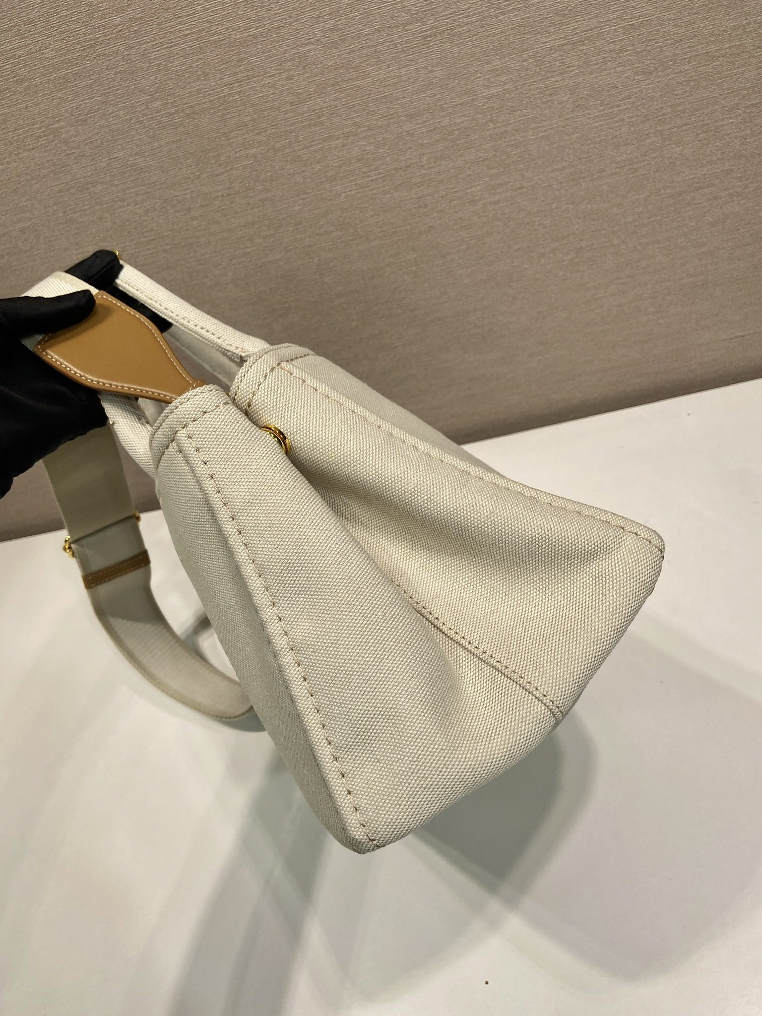 Prada Canvas Medium Handbag 1BG554