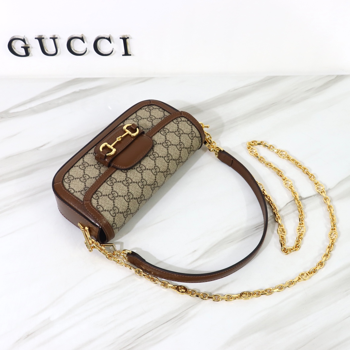 Gucci Horsebit 1955 Shoulder Bag ‎735178 92TCG 8563