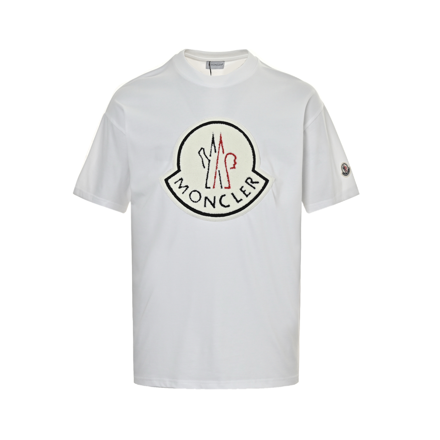 Moncler 25ss towel embroidered logo short sleeve