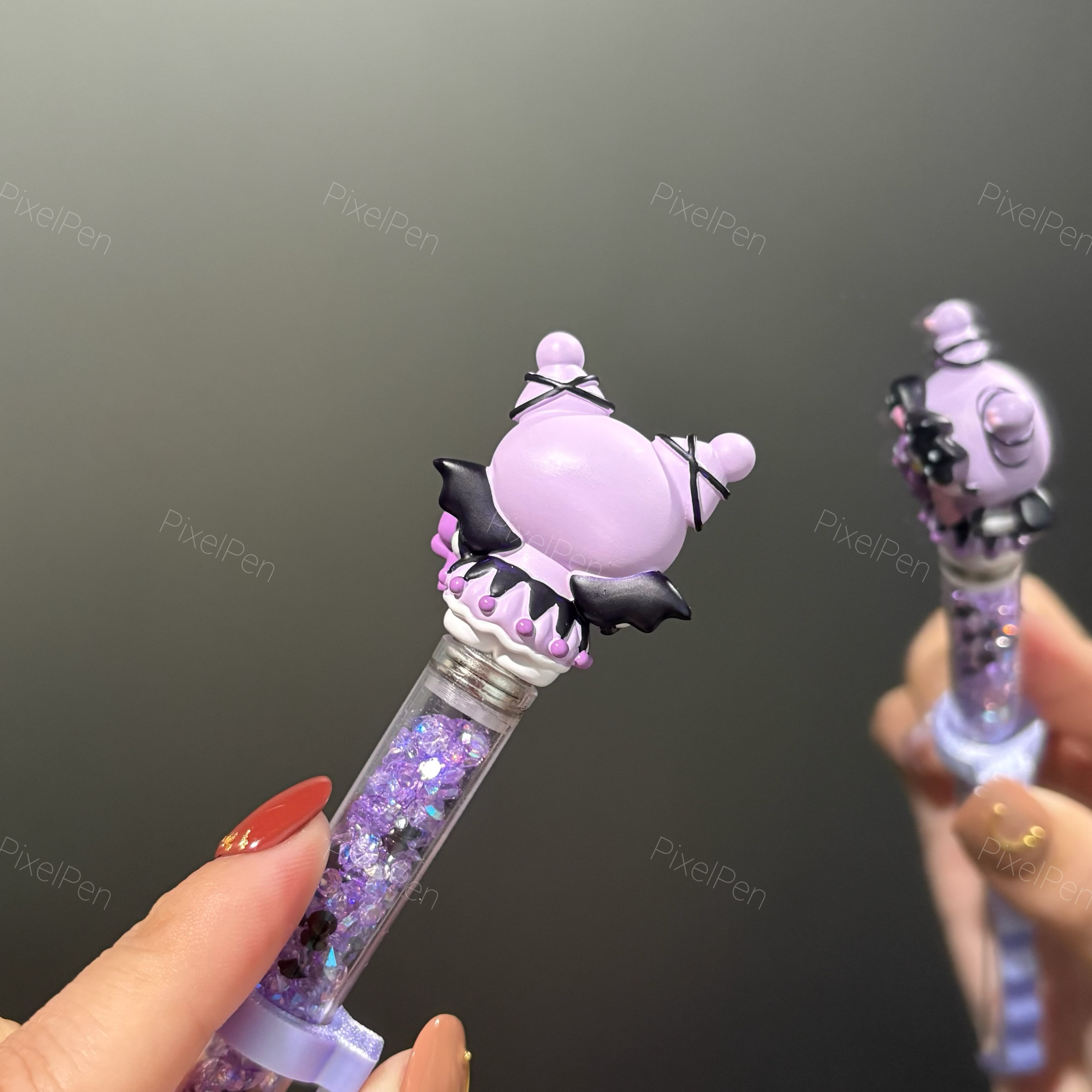 【5mm】PixelPen Magnetic Grip Piecing Bean Pen Tool for big beans | Kuromi
