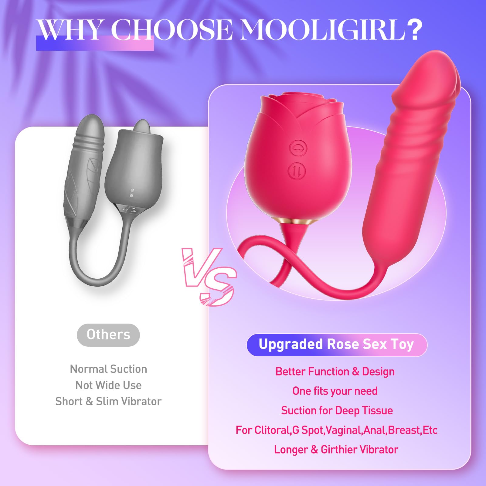 MOOLIGIRL-2 in 1 Rose