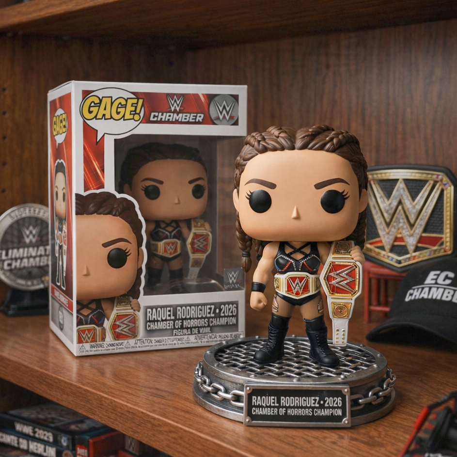 Raquel Rodriguez – 2026 “Chamber of Horrors” Champion Commemorative Pop! Figure