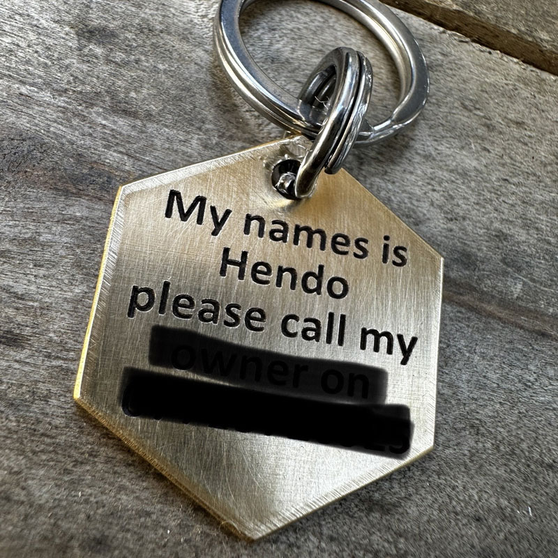 Personalised Funny Dog Tag