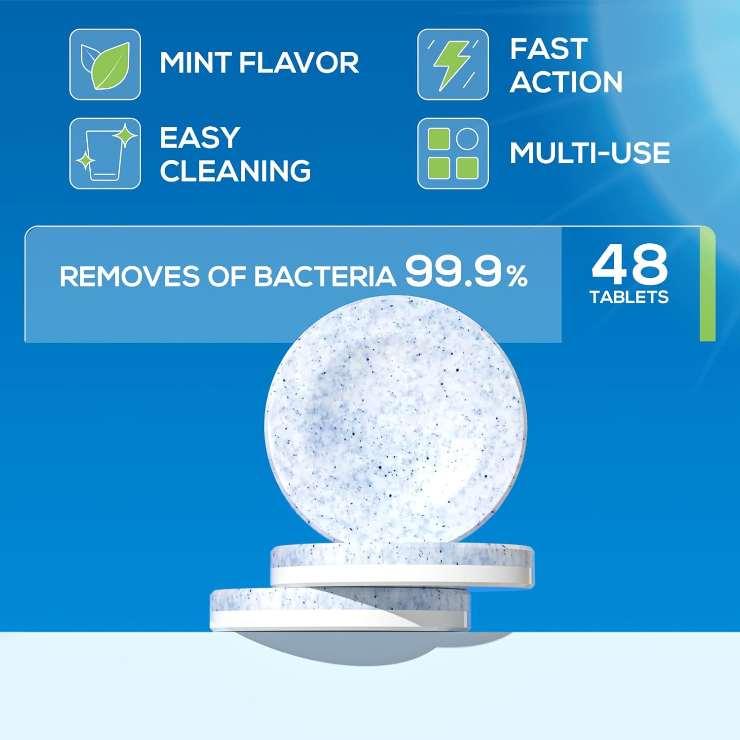 🔥Summer Sale🔥Water Bottle and Bag Cleaning Tablets