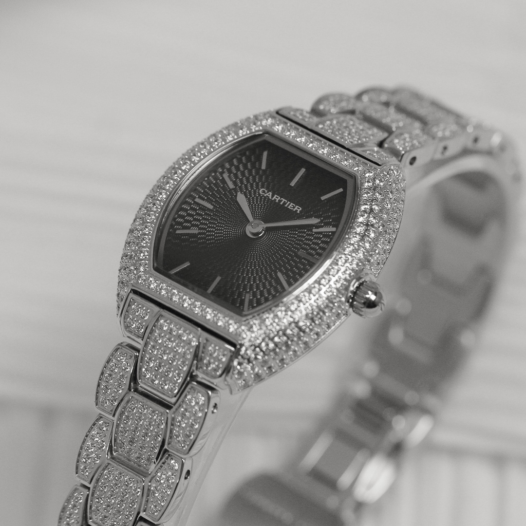 Cartier Gypsophila - Mini lady tonneau watch