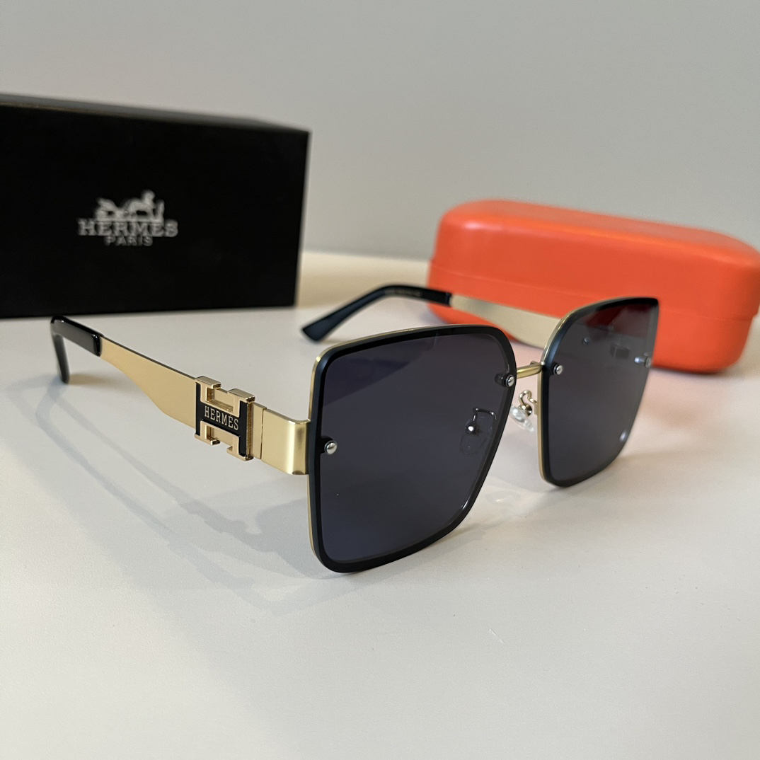 Hermes Square Frame Sunglasses