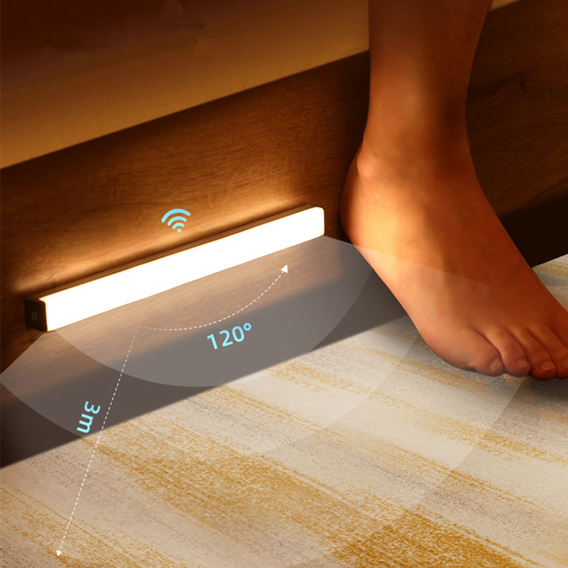 15/21/30 LED Portable Wireless PIR Motion Sensor Light Infrared Induction Lamp Super Bright Light Bar for Closet Cabinet