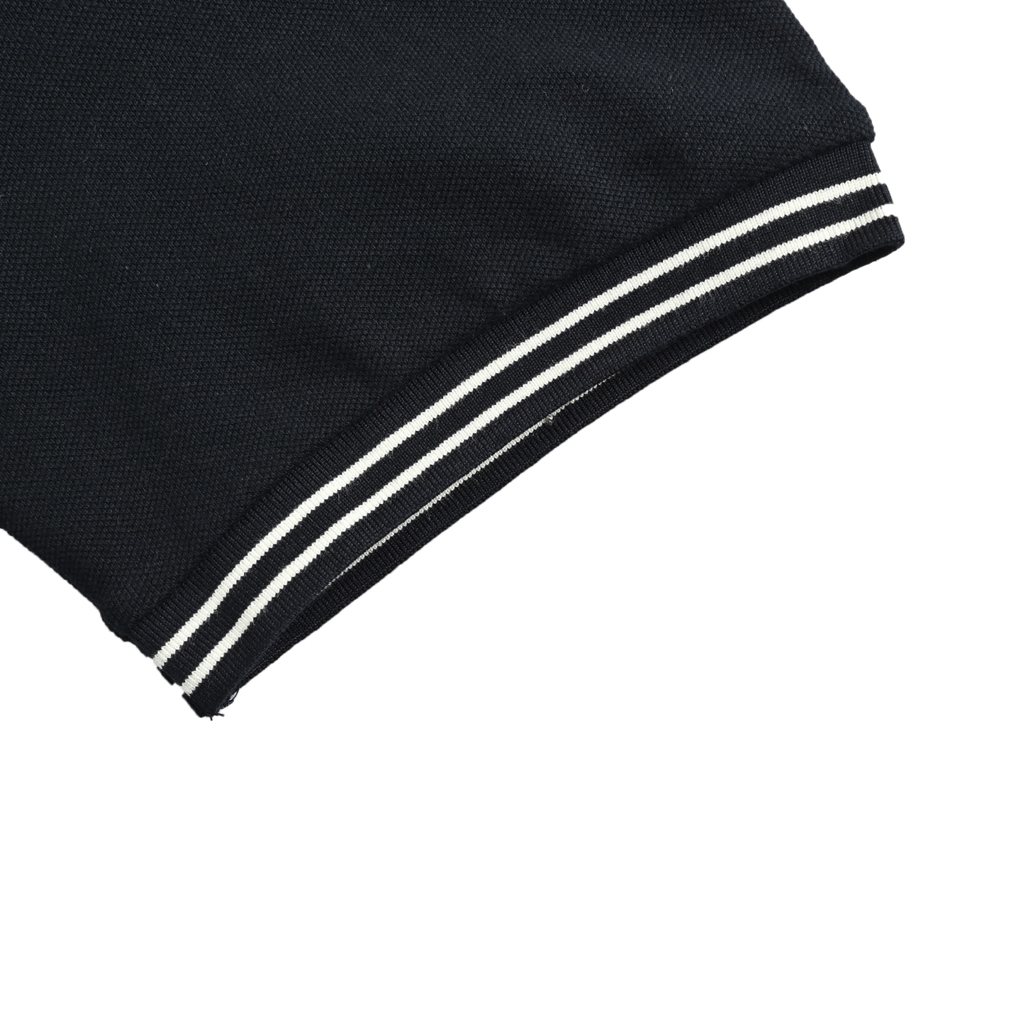 Prada 25ss logo embroidered Polo short-sleeved shirt