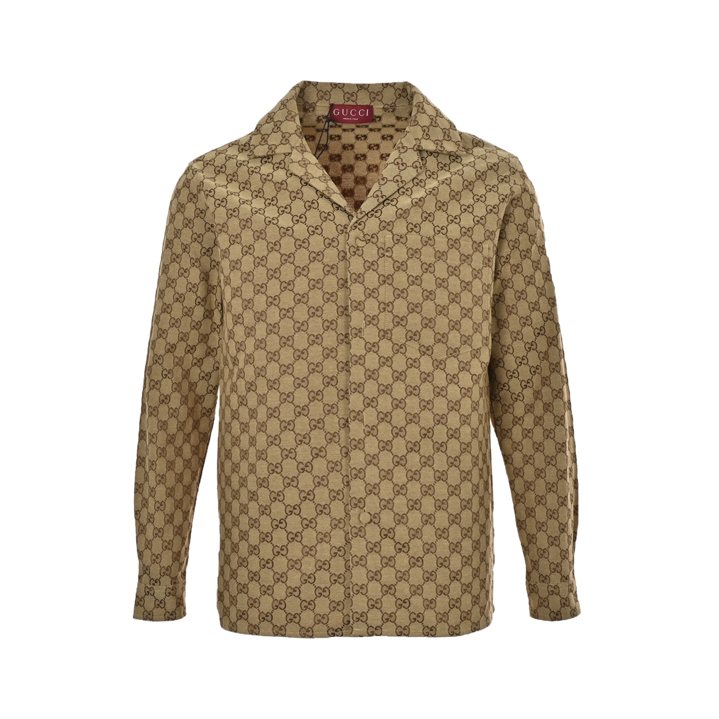 Gucci 25ss obscure jacquard lapel cardigan jacket