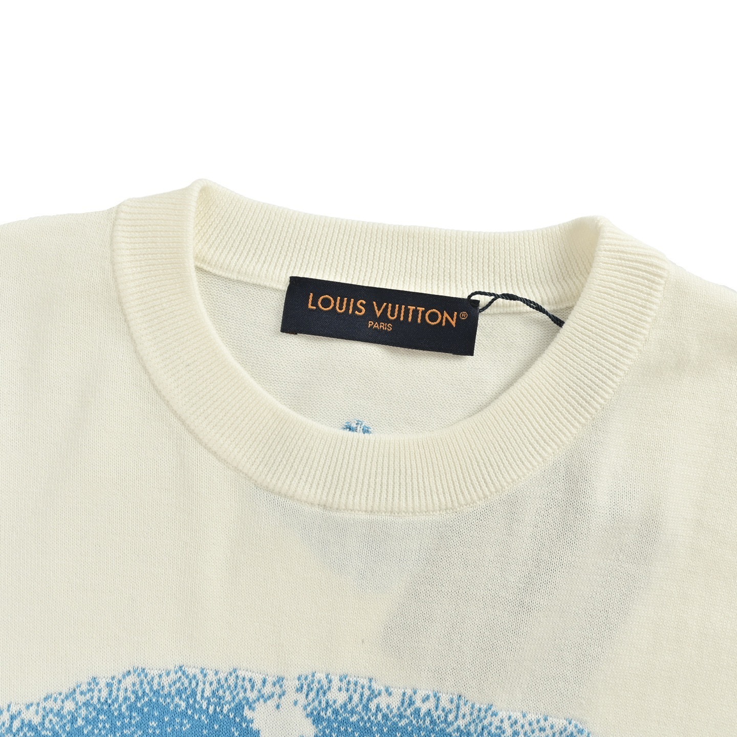 Louis Vuitton 25ss Western Landscape Jacquard Knit Short Sleeve