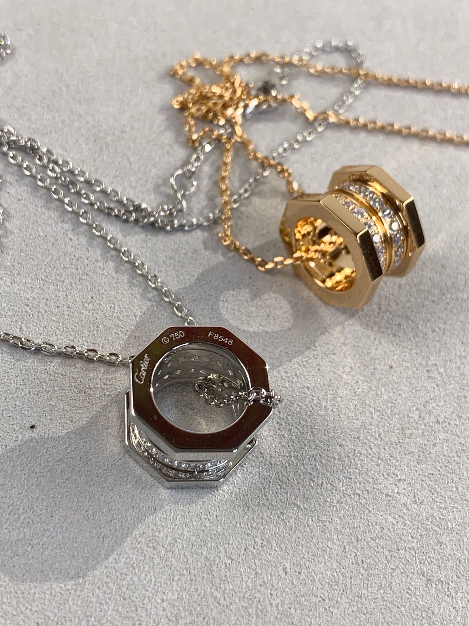 Cartier screw necklace