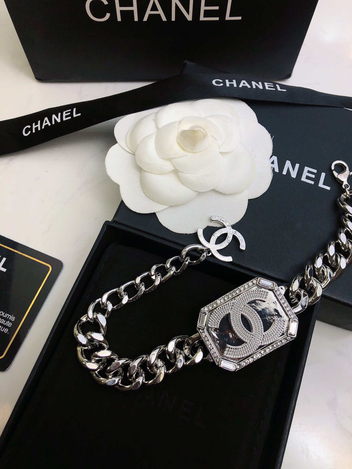 Chanel Flat Chain Bracelet