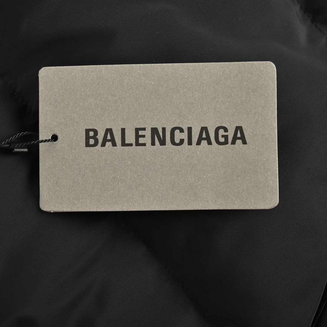 Balenciaga 24Fw Boxing Embroidery Reversible Padded Jacket