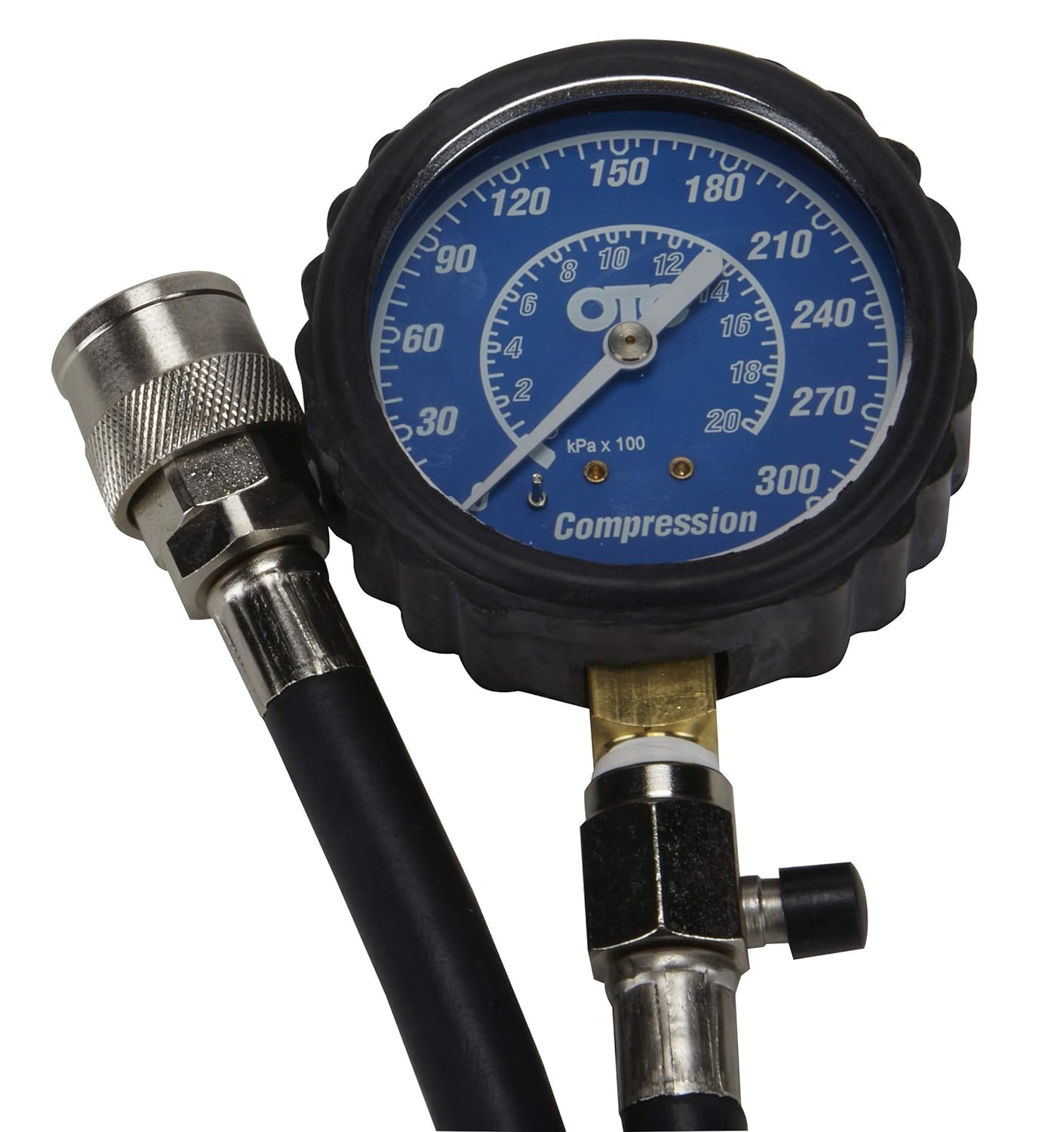 OTC Deluxe Compression Tester Kit with Carrying Case for Gasoline Engines