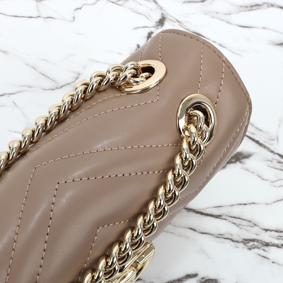 Gucci GG Marmont small shoulder bag 446744 AAER0 1523