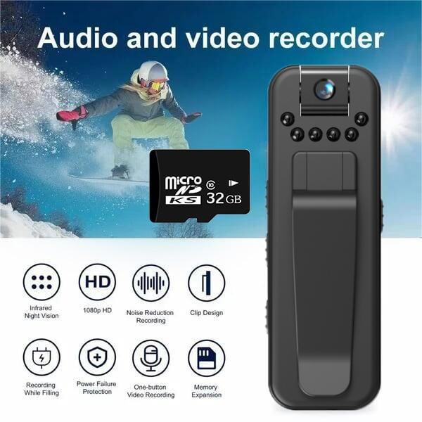 HOT SALE🔥Mini Full HD 1080P Portable Video Recorder DV Camera 50% OFF Flash Sale