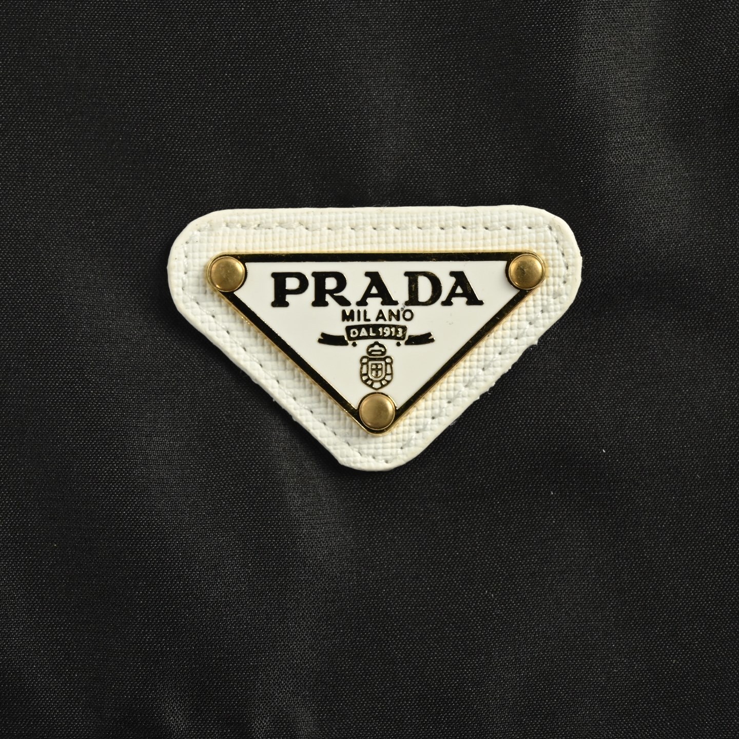 Prada 25ss triangle logo beach shorts