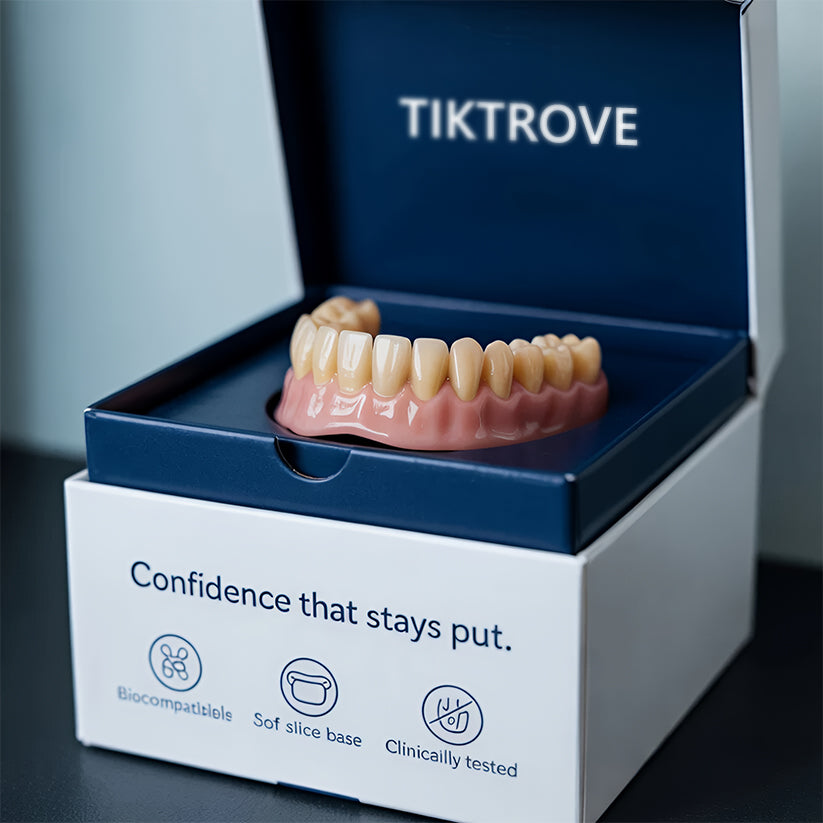 Tiktrove Adsorptive Denture