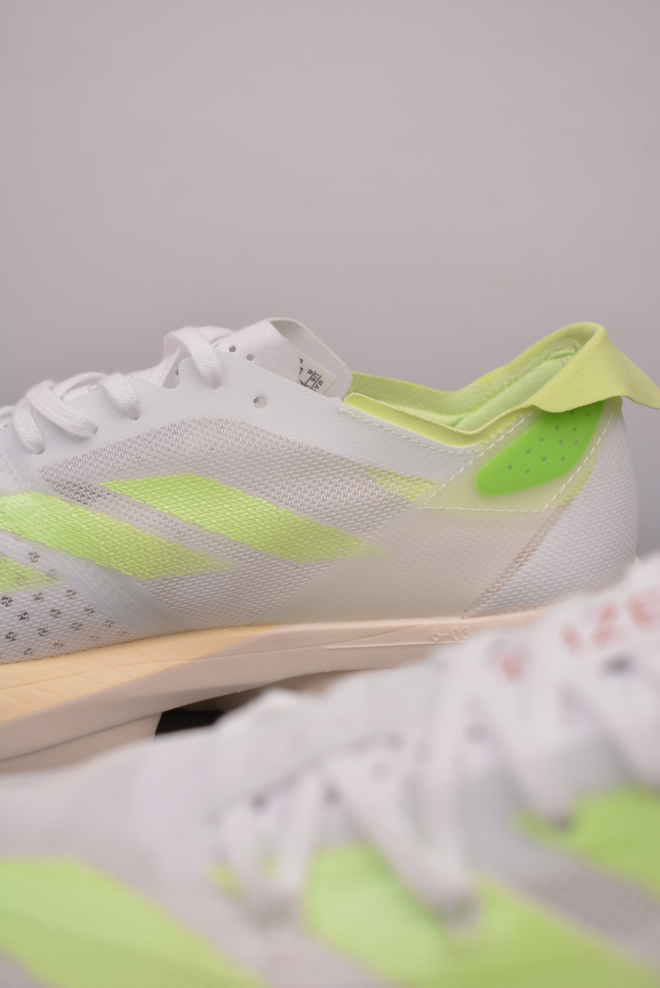 Adidas Adios Pro 3 w gray white fluorescent green IG6444