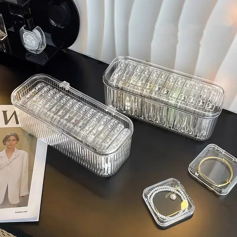 💍📿Acrylic Jewelry Storage Box📦📦（One storage box + 14 small jewelry boxes）