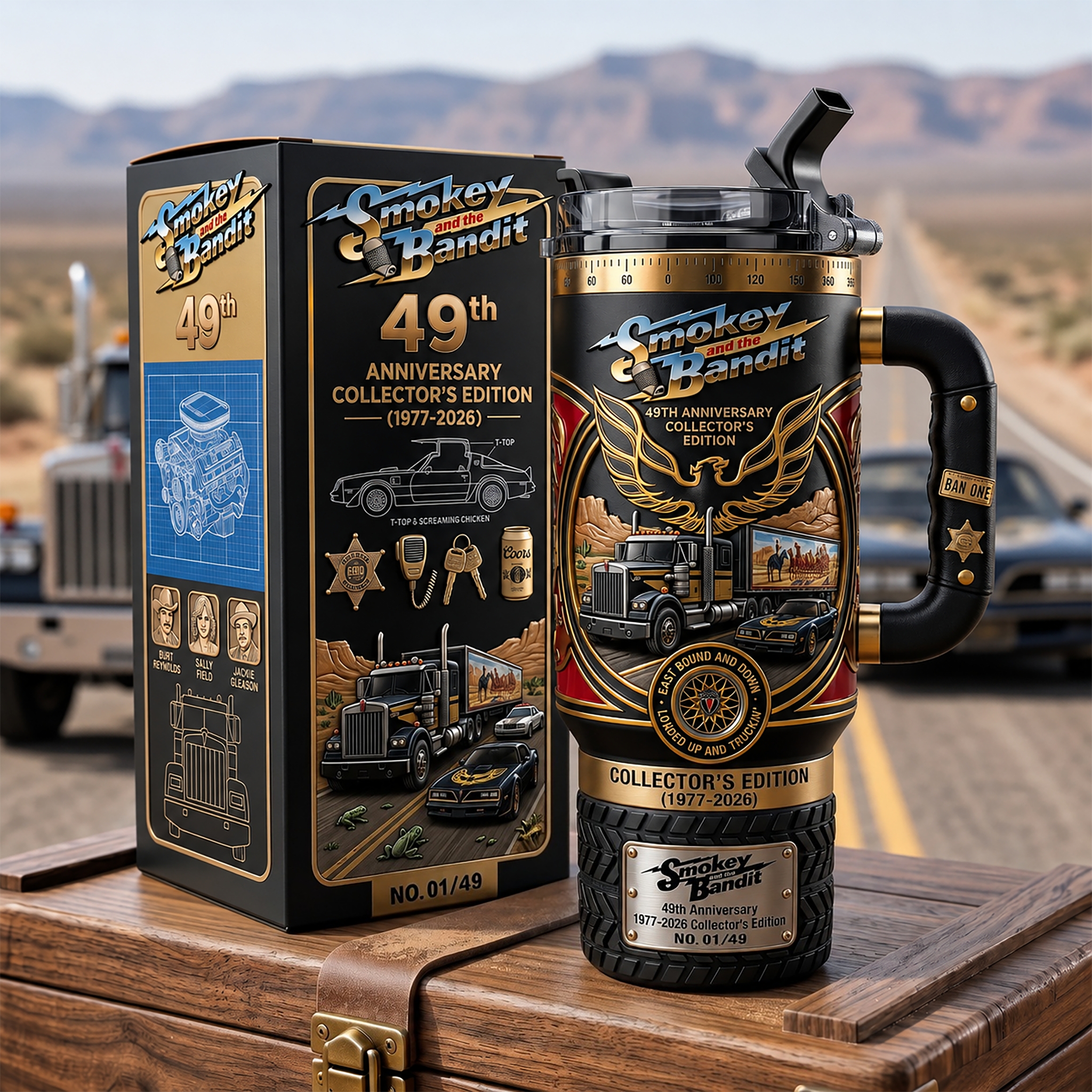 Smokey and the Bandit 49th Anniversary Collector’s Edition Tumbler