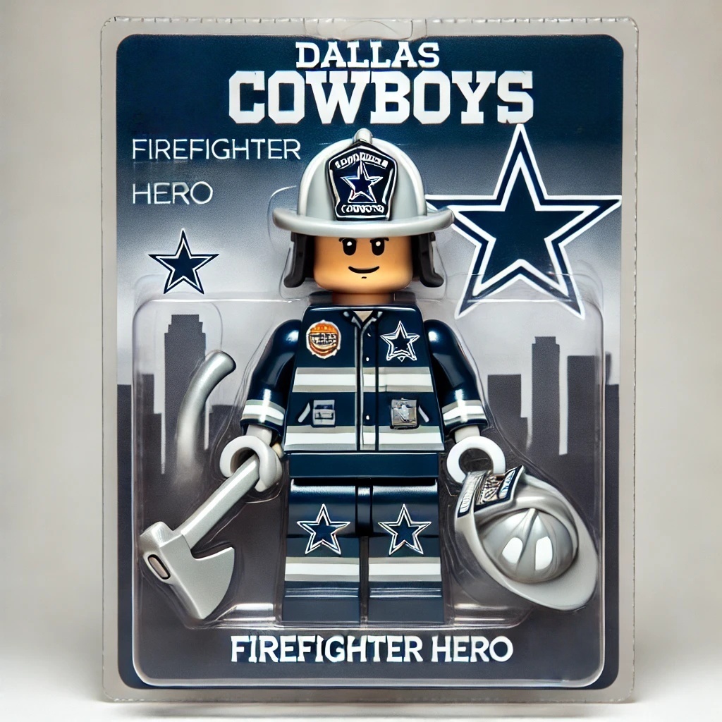 NFL Firefighter Heroes Minifigures
