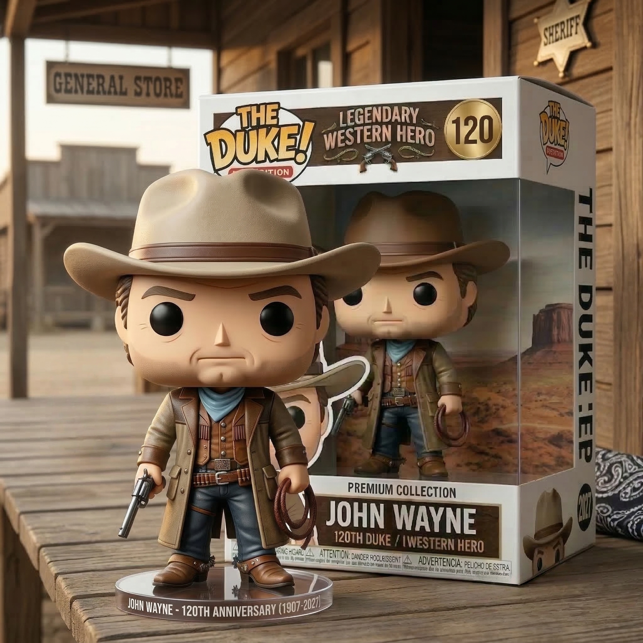 John Wayne 120th Anniversary Pop! Figure