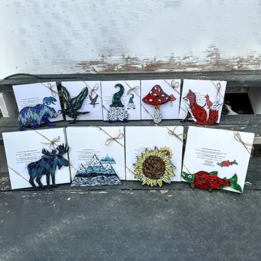 Christmas Animal Decorative Art Ornaments