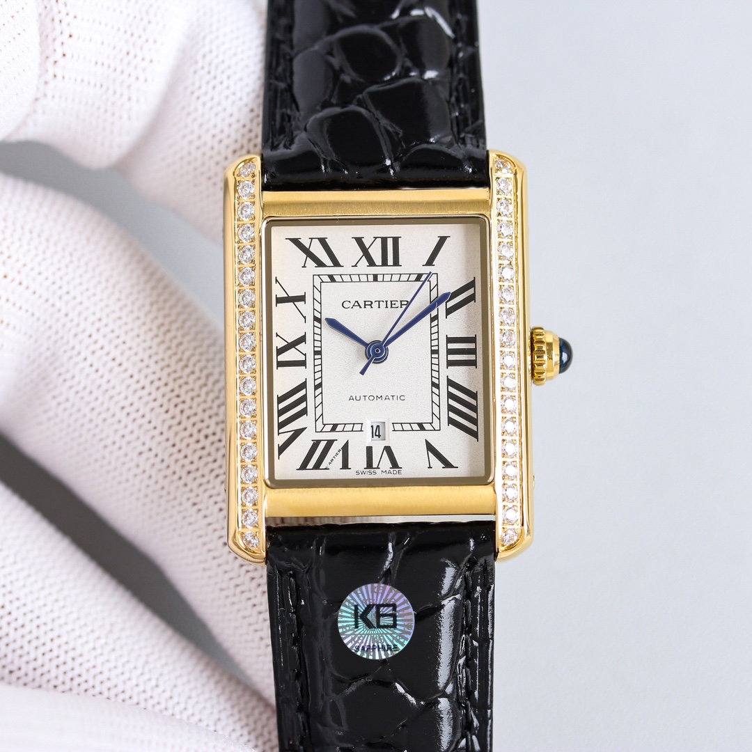 Cartier British Tank Mechanical Edition