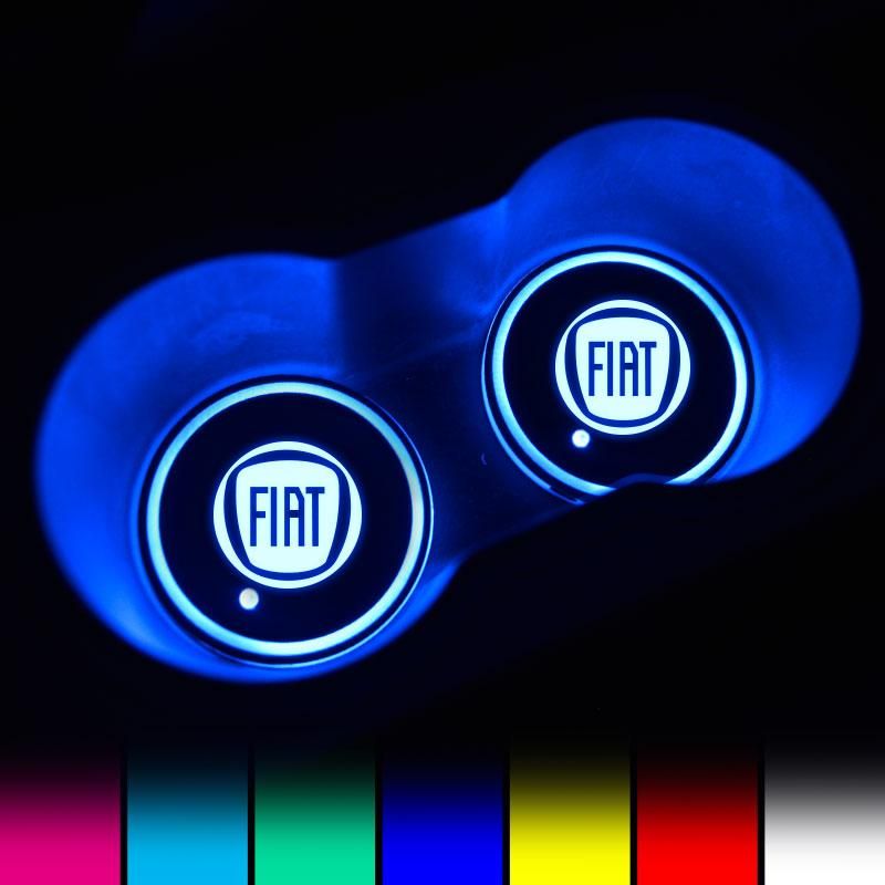 🚗Rainbow Light LED Car Coaster