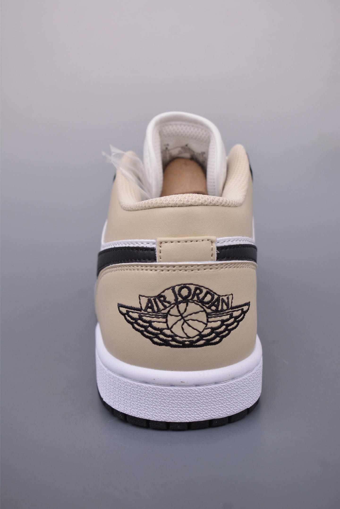 Nike Air Jordan 1 Retro Low OG AJ1 basketball shoes black, white and yellow 553558-153