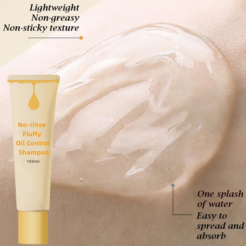 No-rinse Fluffy Oil Control Shampoo