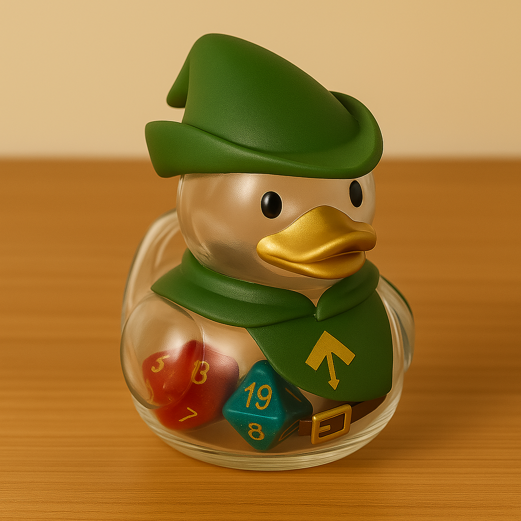 Funny DND Duck Dice Roller