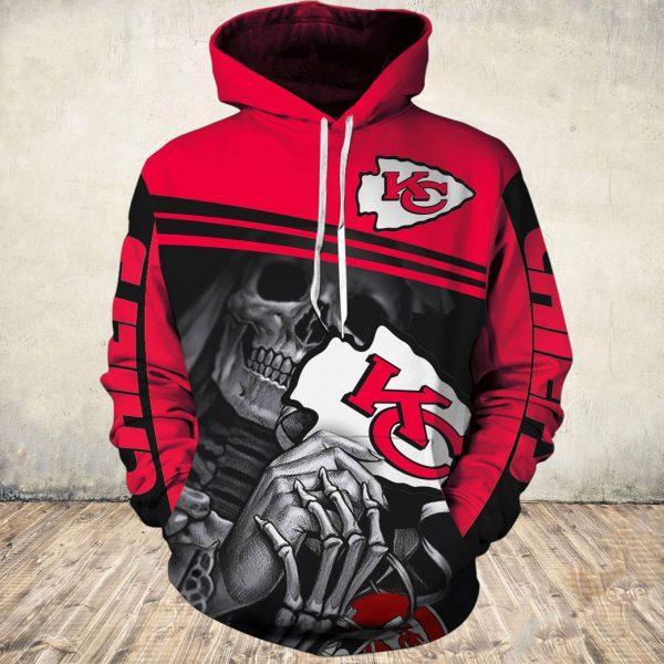 KANSAS CITY CHIEFS SKULLS 3D MVP