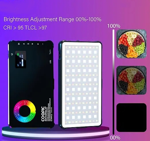 📷📷Full-color RGB shooting fill light