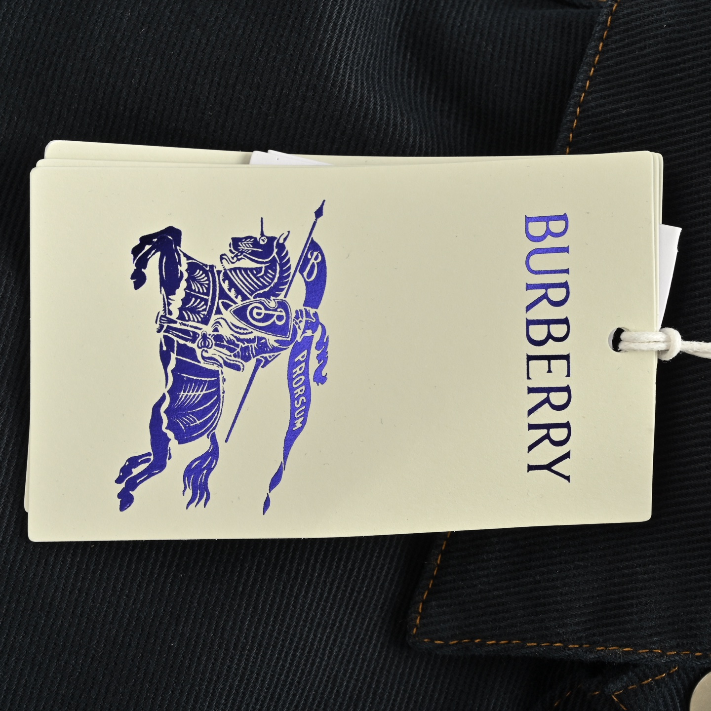 Burberry 25ss shield lapel denim shirt jacket