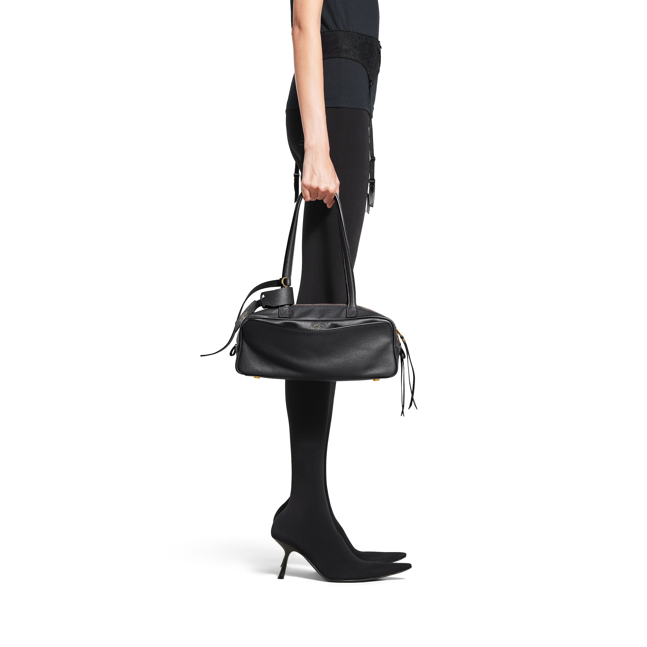 Balenciaga Women's Carrie Bowling Bag Small8329202ABNQ1000