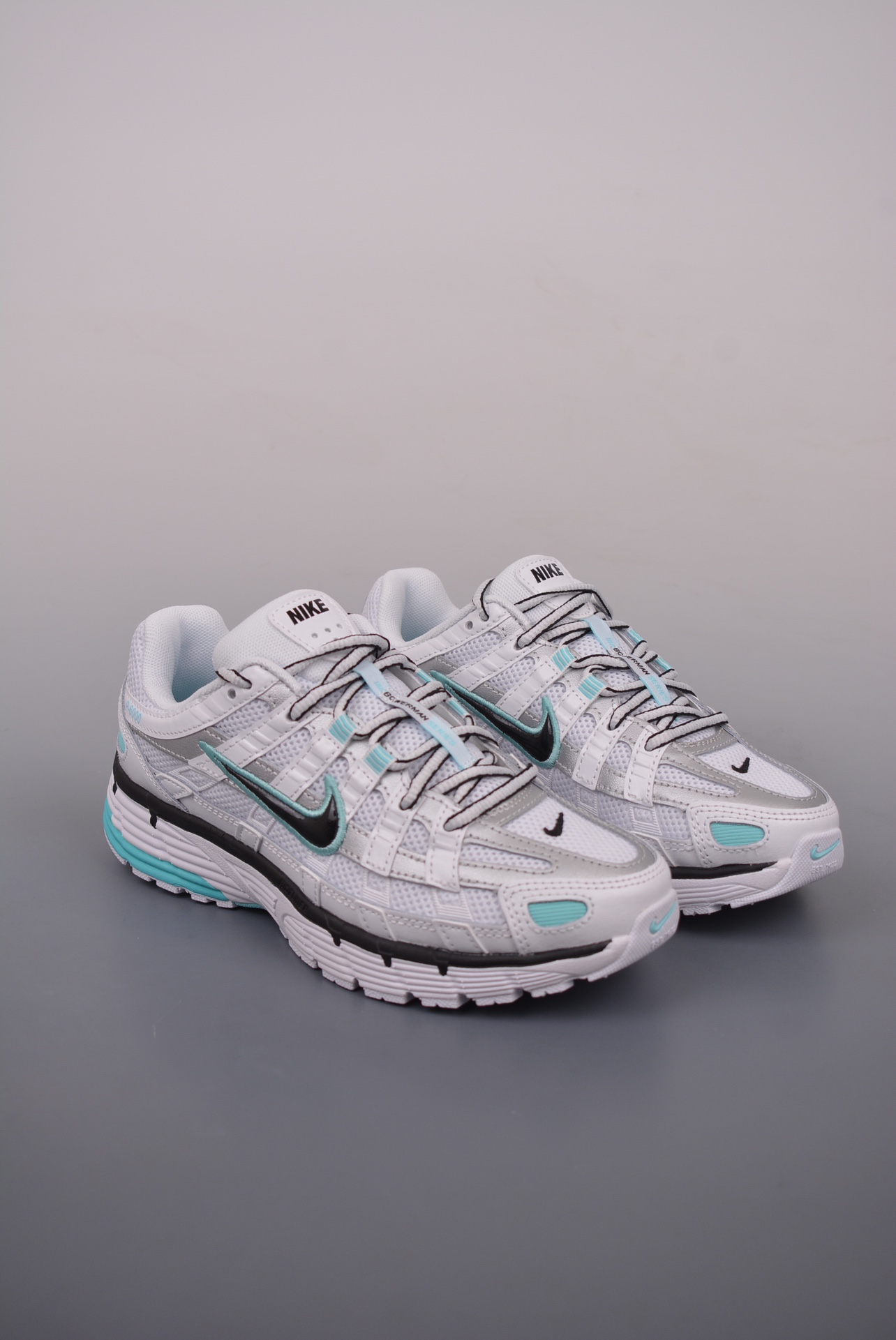 Nike P-6000 White Mint green Black