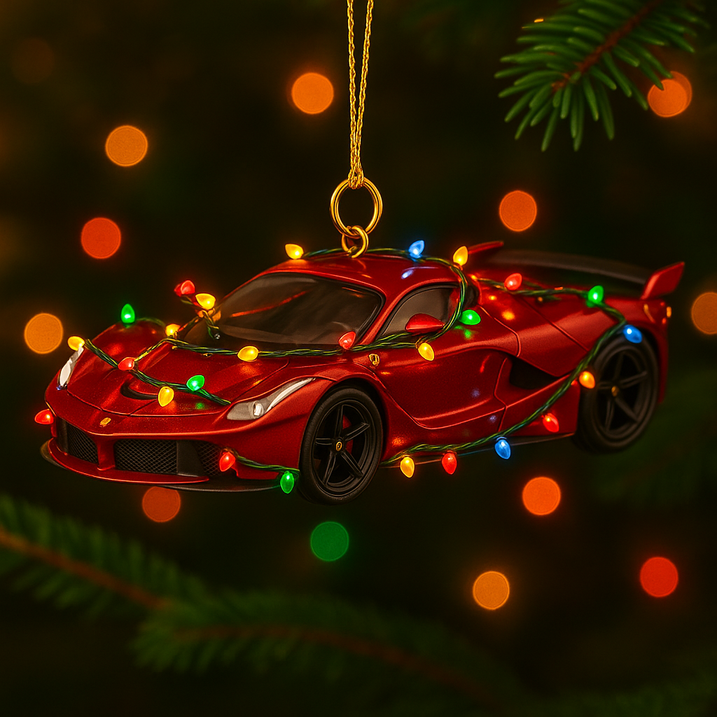 Sports Car Christmas Ornaments