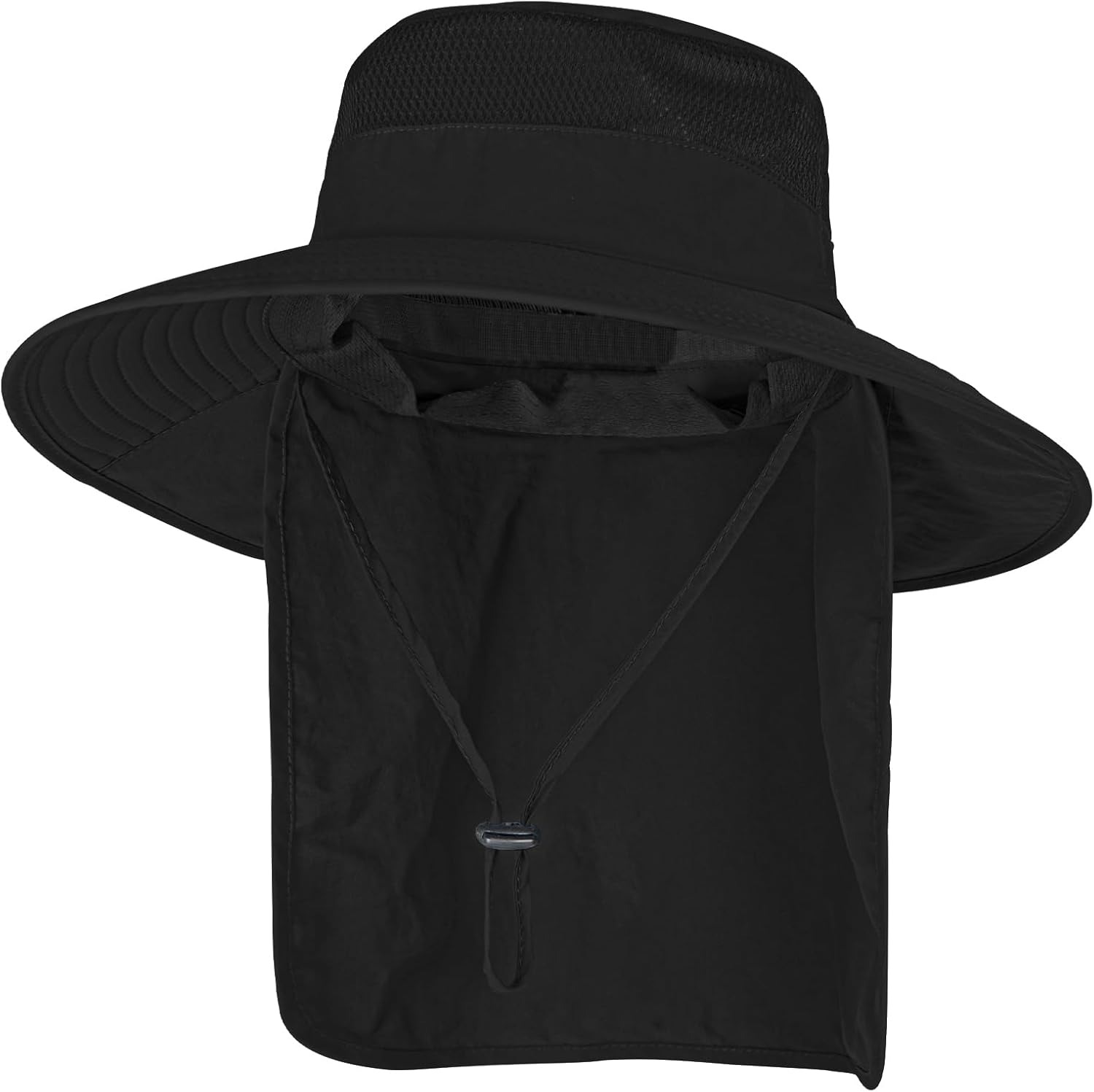 Hardcore sun protection bucket hat 🌞 Neck guard + breathable mesh | One hat covers the entire face, eliminating UV rays in an instant!