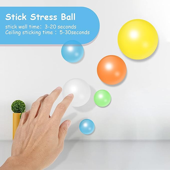 🔥Last Day Promotion-50% OFF💥Luminous decompression vent ball-1 Set(6 PCS)-BUY 3 SETS GET 15% OFF & FREE SHIPPING