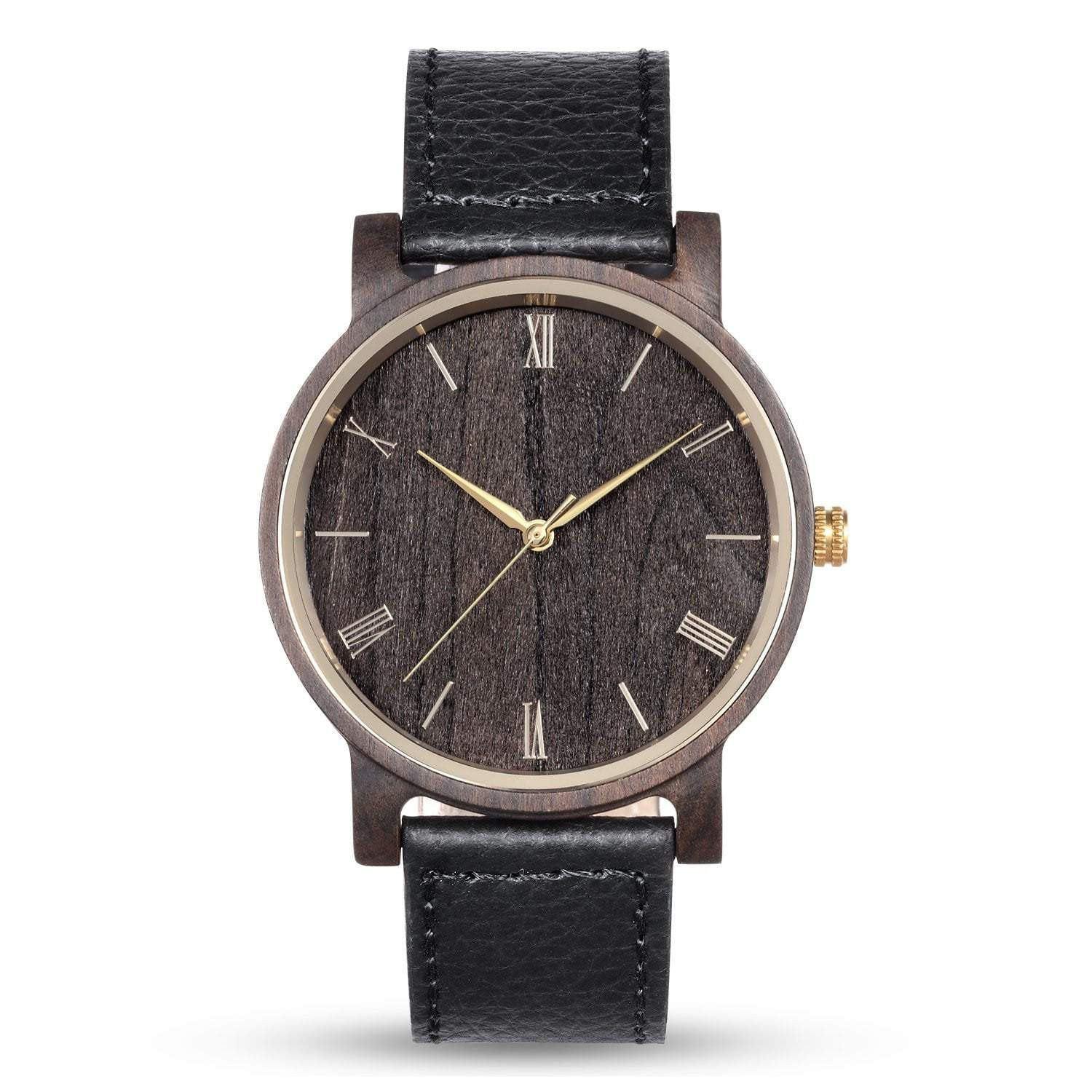 Wooden Watches Black Arce