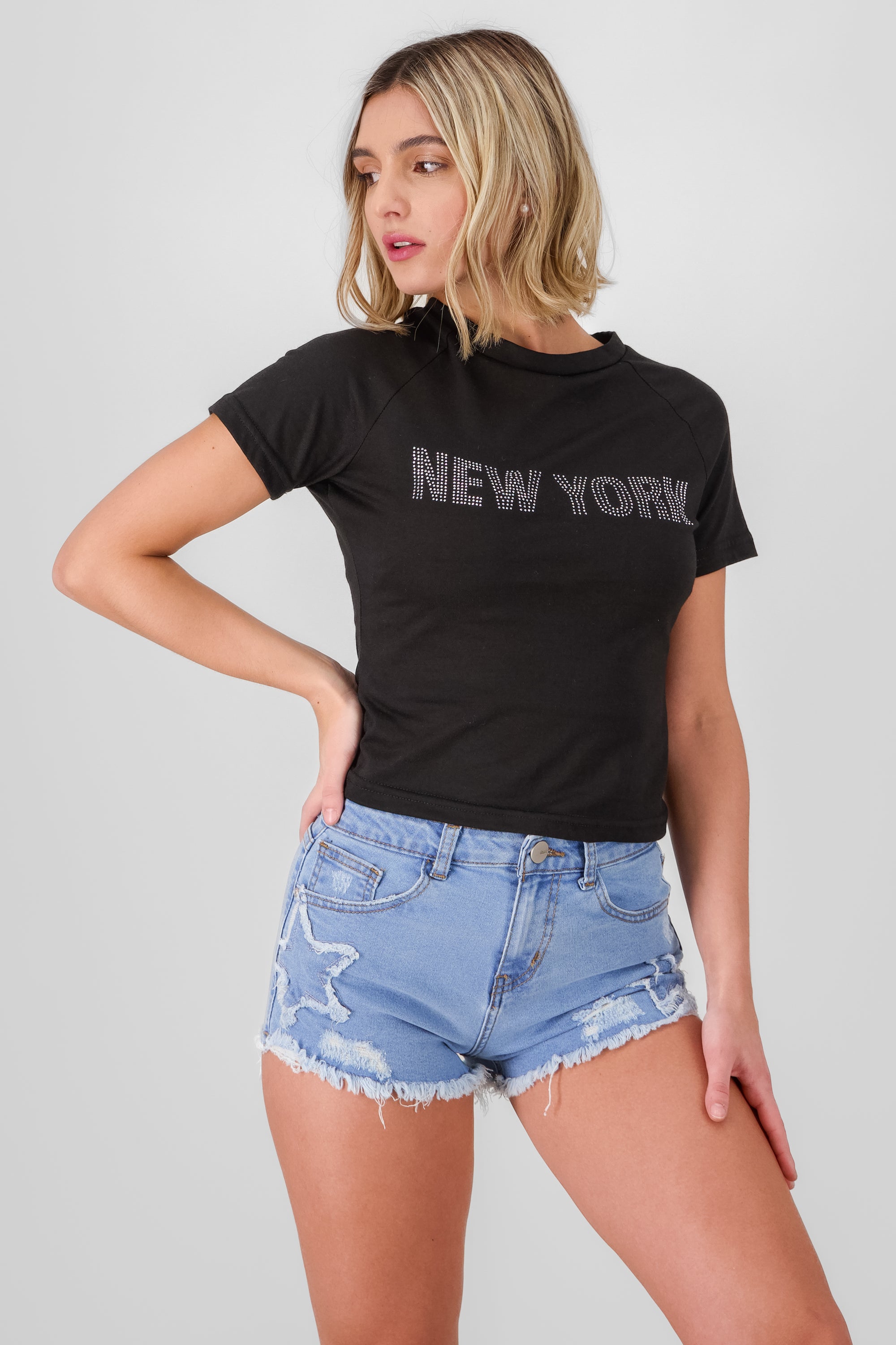 New York Print T Shirt