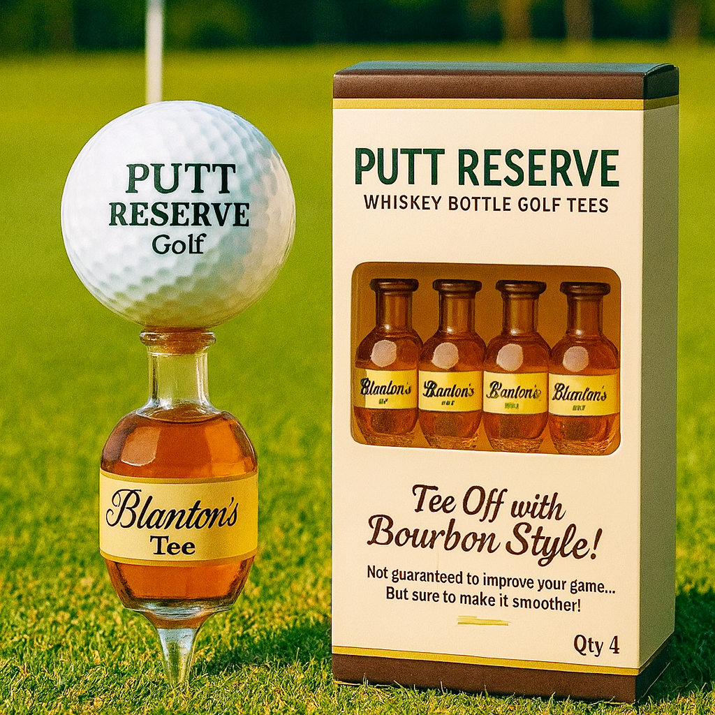 ⛳🥃 Whiskey Bottle Golf Tees