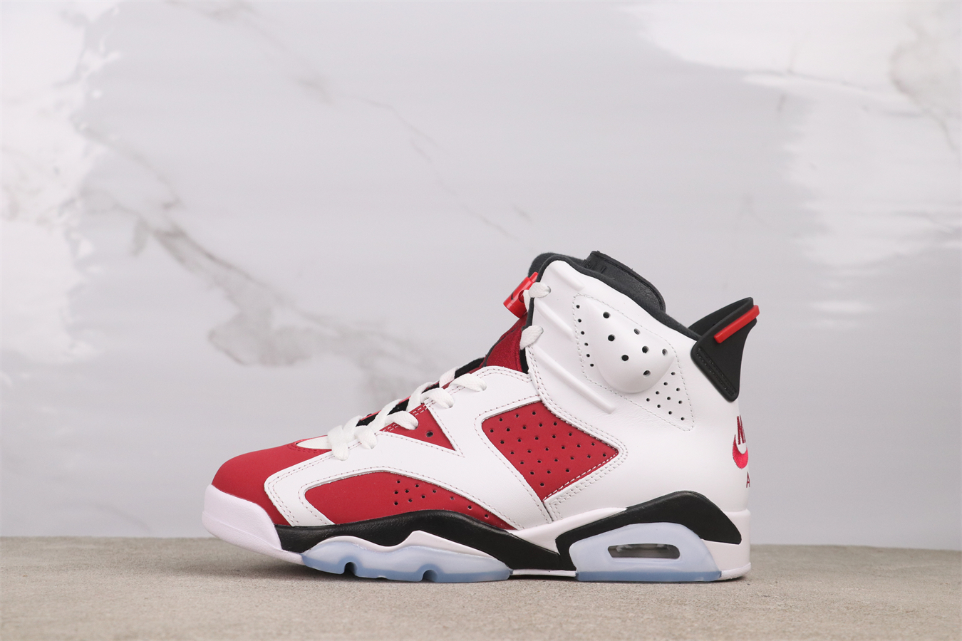 Air Jordan 6 basketball shoes Carmine Red CT8529-106