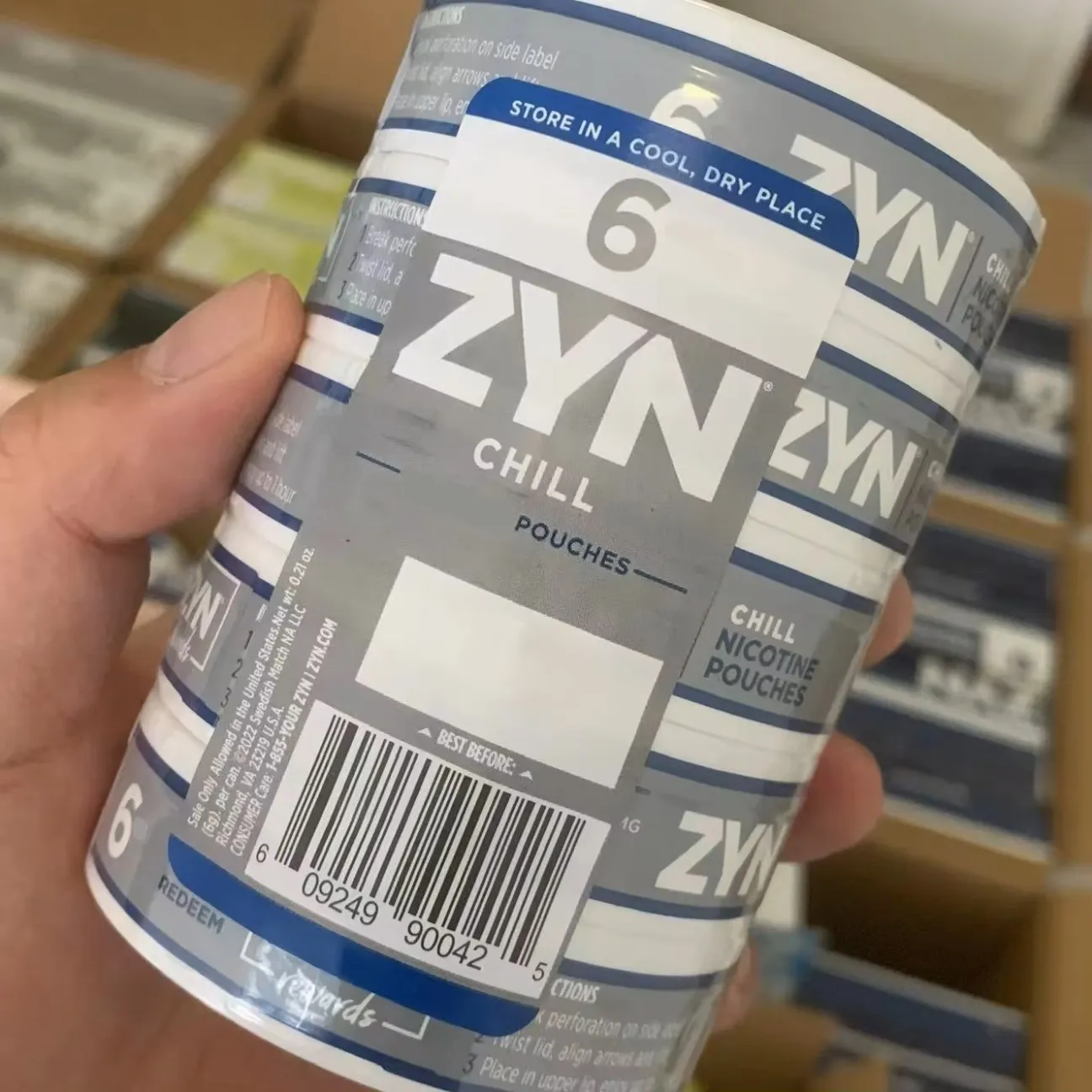 ZYN CHILL 6MG